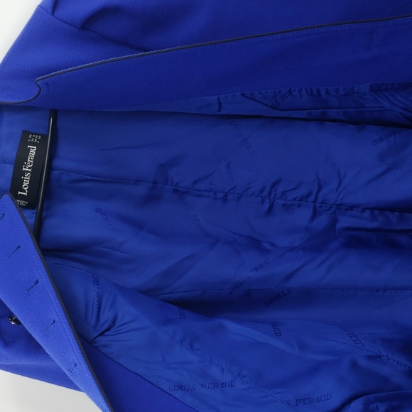 Louis feraud royal blue blazer size US 6 - Picture 13 of 16